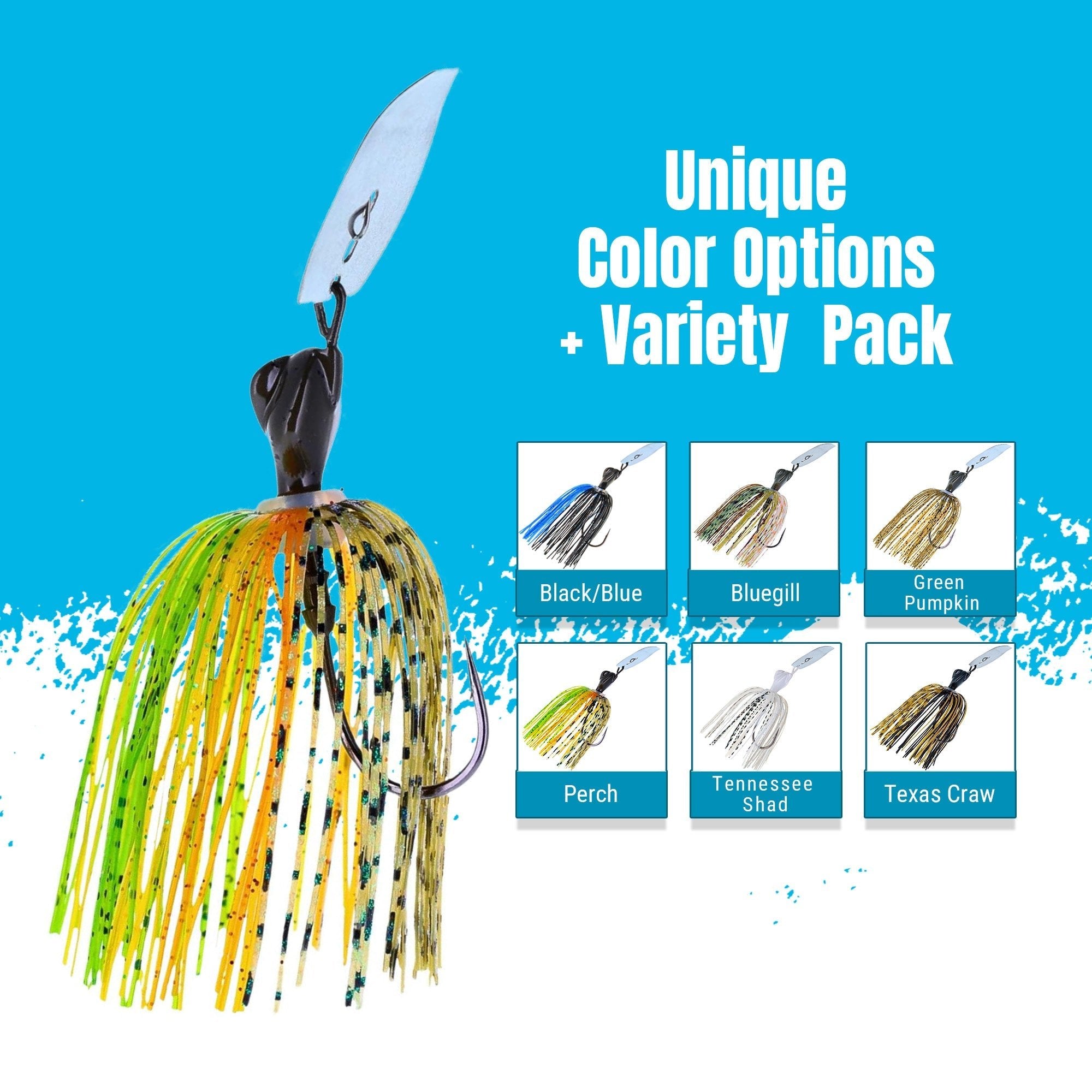 Reaction Tackle Lead Breaker Jigs - 3 - Pack; Durable Fishing Jigs for Freshwater & Saltwater - New - Get Tight Gear