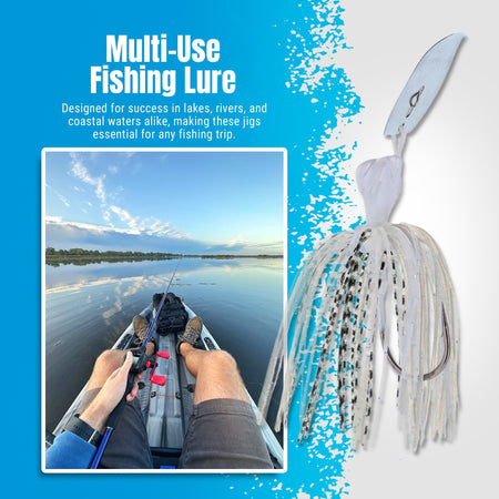 Reaction Tackle Lead Breaker Jigs - 3 - Pack; Durable Fishing Jigs for Freshwater & Saltwater - New - Get Tight Gear