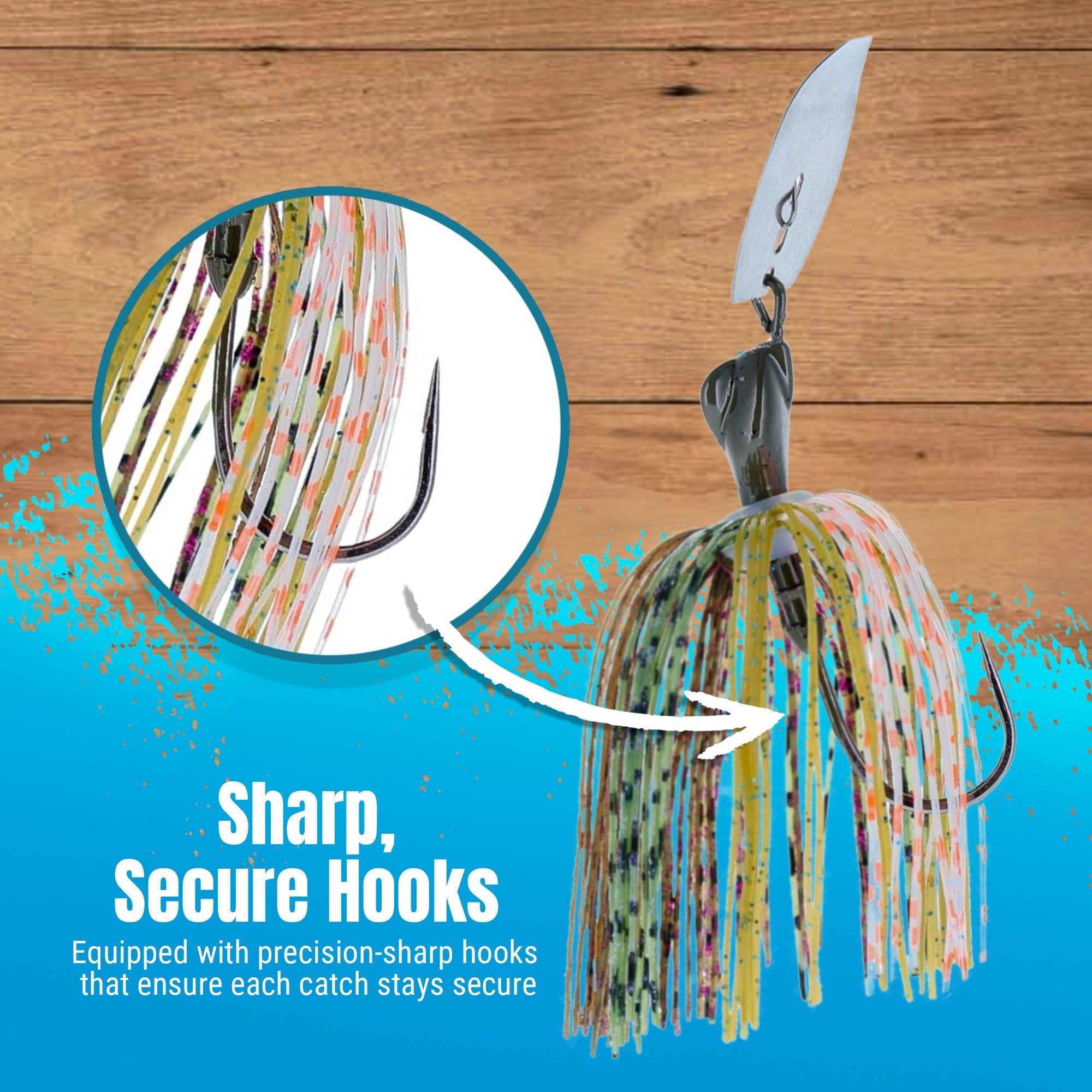Reaction Tackle Lead Breaker Jigs - 3 - Pack; Durable Fishing Jigs for Freshwater & Saltwater - New - Get Tight Gear