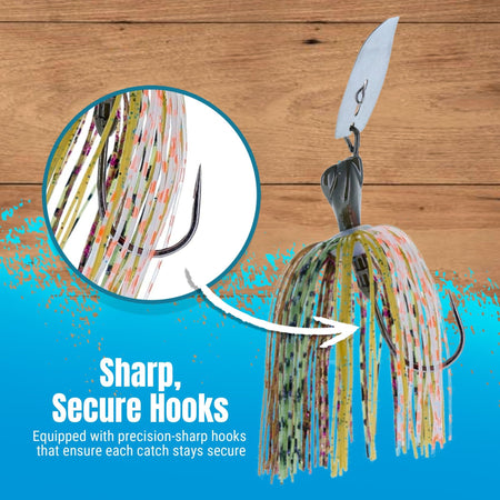Reaction Tackle Lead Breaker Jigs - 3 - Pack; Durable Fishing Jigs for Freshwater & Saltwater - New - Get Tight Gear