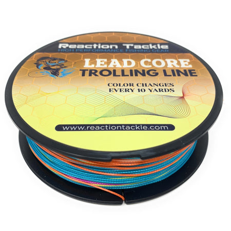 Reaction Tackle Lead Core Metered Trolling Braided Line - Get Tight Gear