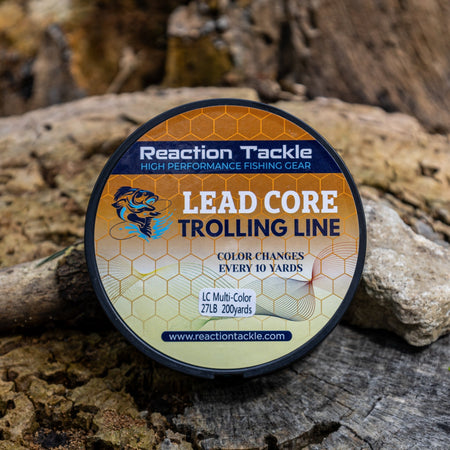 Reaction Tackle Lead Core Metered Trolling Braided Line - Get Tight Gear