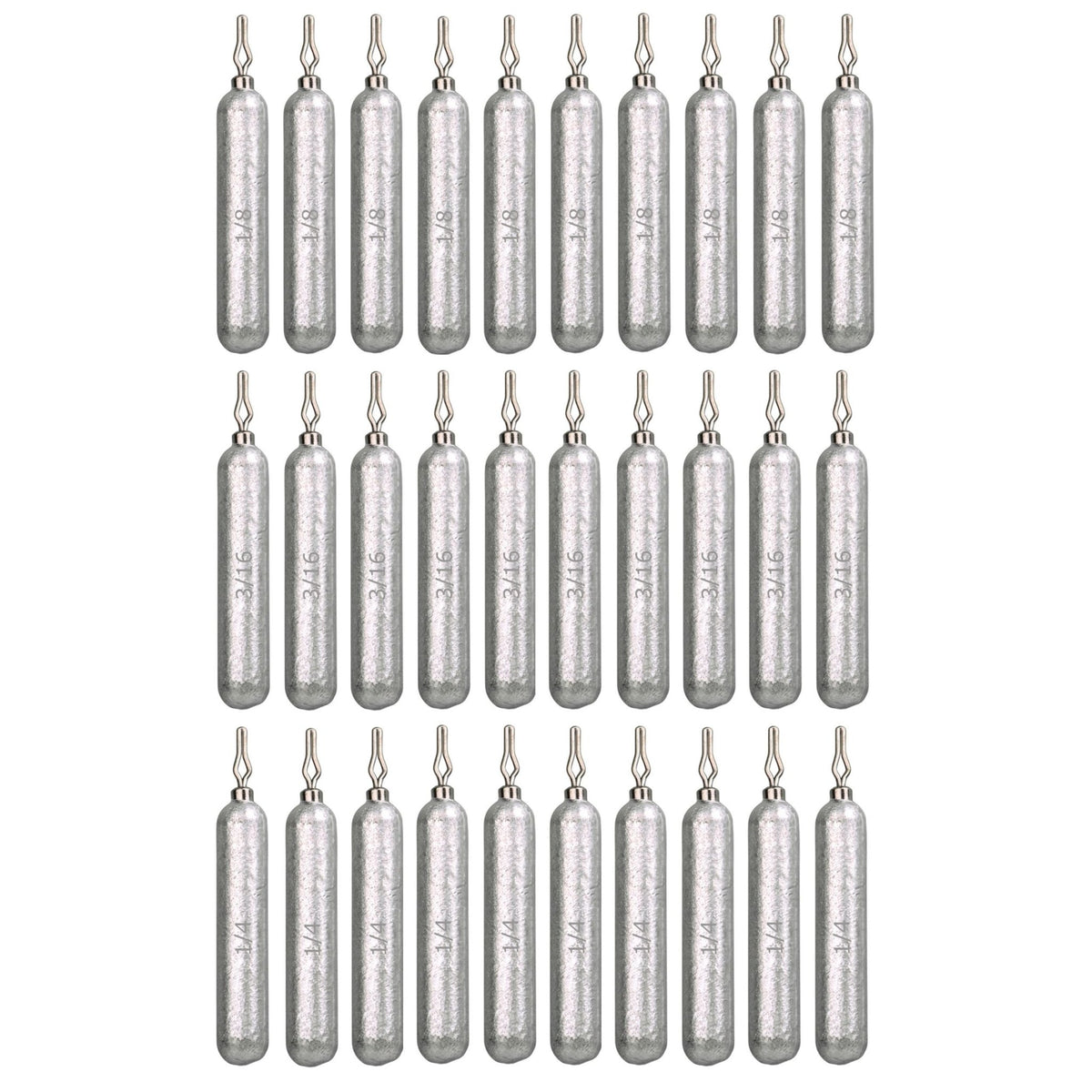 Reaction Tackle Lead Drop Shot Weights - Bulk Packs or Kits - Get Tight Gear