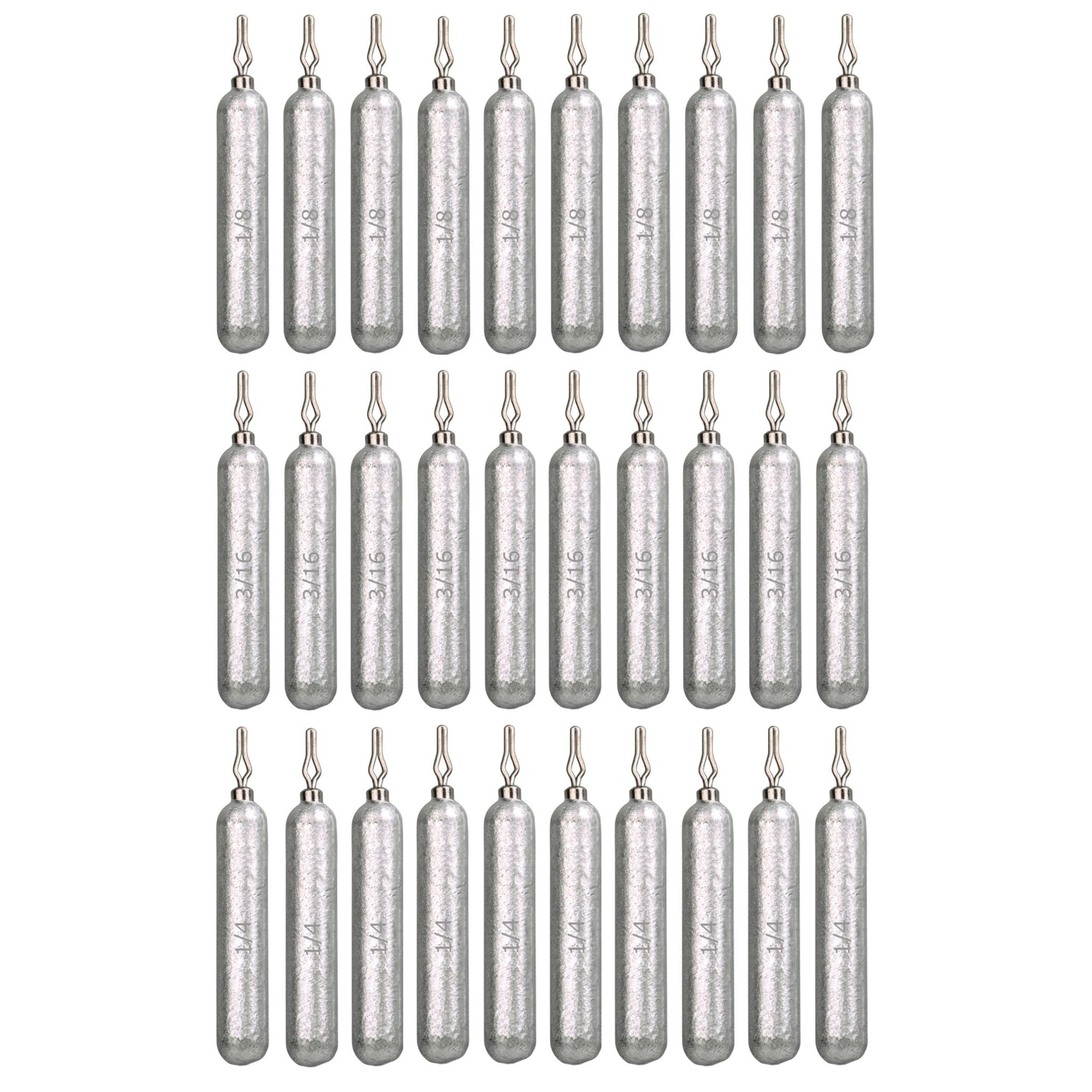 Reaction Tackle Lead Drop Shot Weights - Bulk Packs or Kits - Get Tight Gear