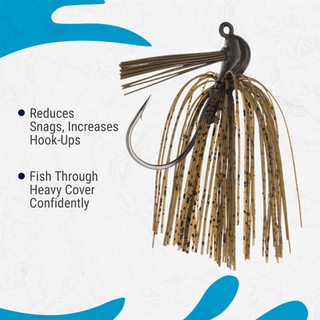 Reaction Tackle Lead Flipping Jigs - 3 - PACK - New - Get Tight Gear
