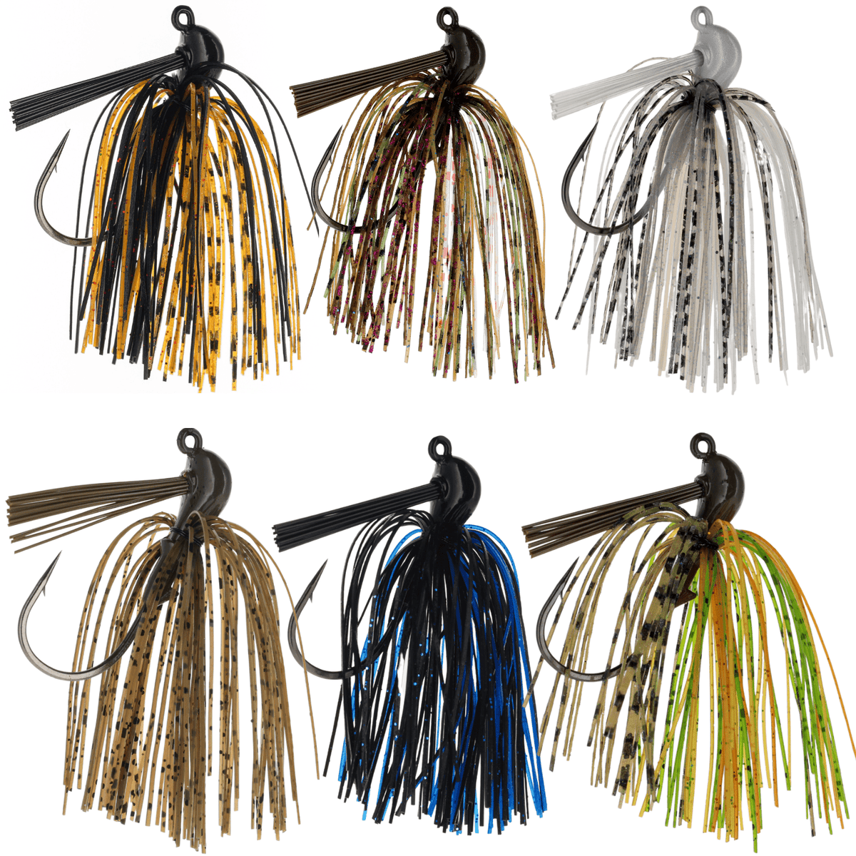 Reaction Tackle Lead Flipping Jigs - 3 - PACK - New - Get Tight Gear