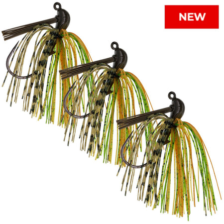 Reaction Tackle Lead Flipping Jigs - 3 - PACK - New - Get Tight Gear