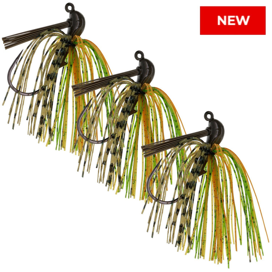 Reaction Tackle Lead Flipping Jigs - 3 - PACK - New - Get Tight Gear