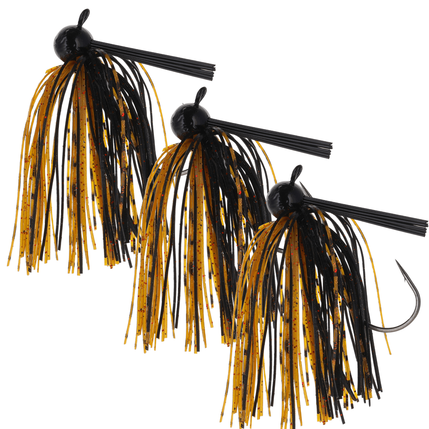 Reaction Tackle Lead Football Jigs 3 - Pack - New - Get Tight Gear