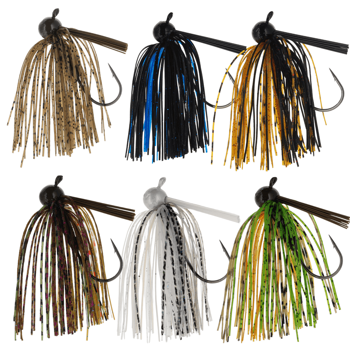 Reaction Tackle Lead Football Jigs 3 - Pack - New - Get Tight Gear