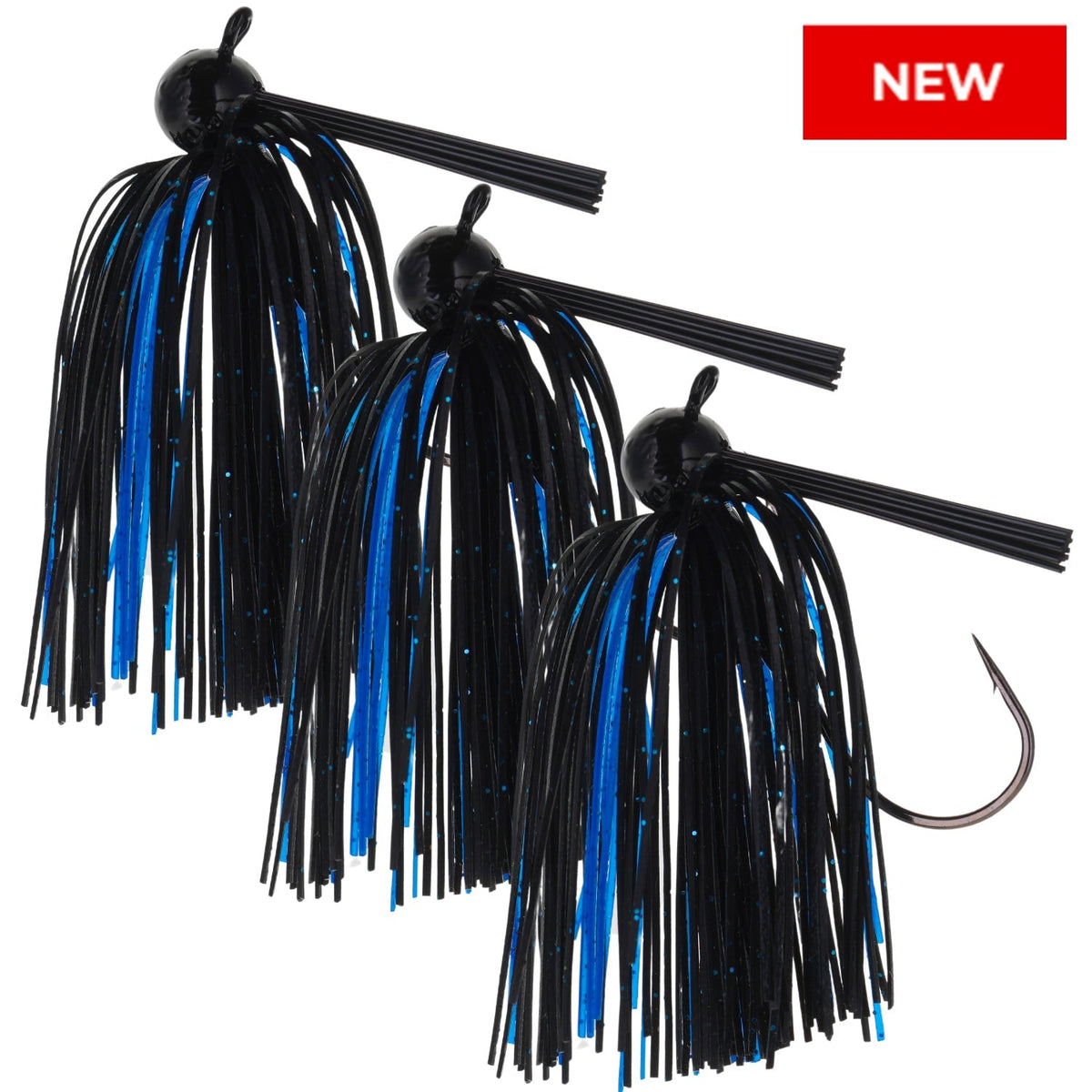 Reaction Tackle Lead Football Jigs 3 - Pack - New - Get Tight Gear