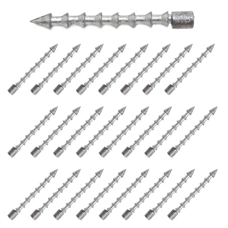 Reaction Tackle Lead Nail Weights/Insert Sinkers - Get Tight Gear