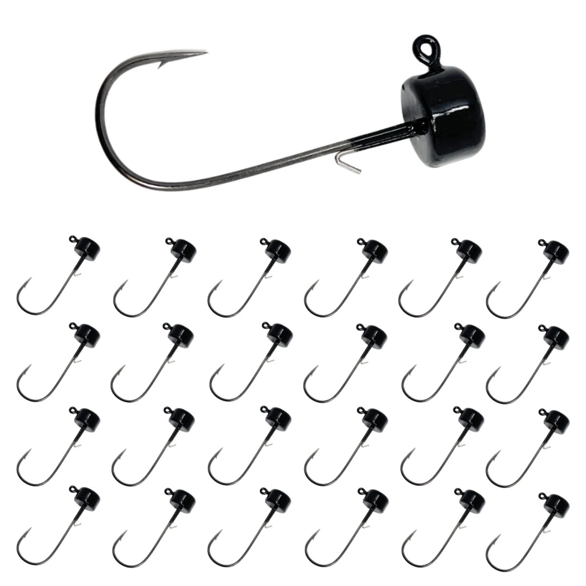 Reaction Tackle Lead Ned Rig - Shroom Jigs (25 - Pack) - Get Tight Gear