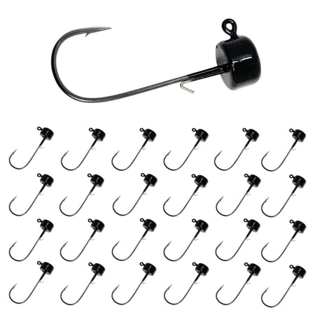 Reaction Tackle Lead Ned Rig - Shroom Jigs (25 - Pack) - Get Tight Gear