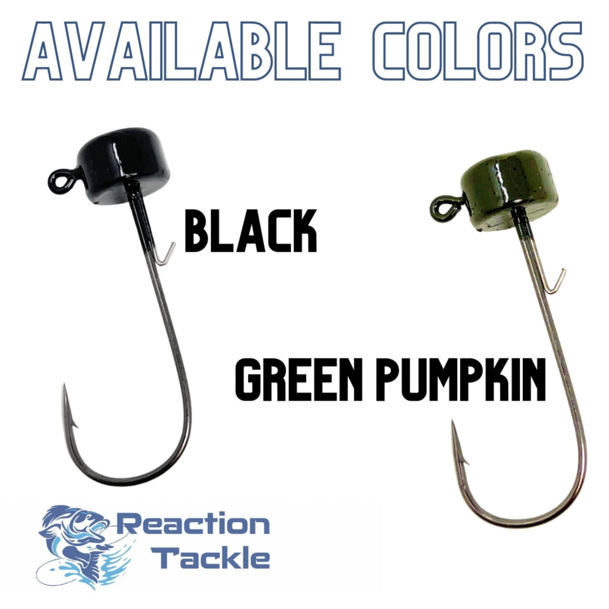 Reaction Tackle Lead Ned Rig - Shroom Jigs (25 - Pack) - Get Tight Gear