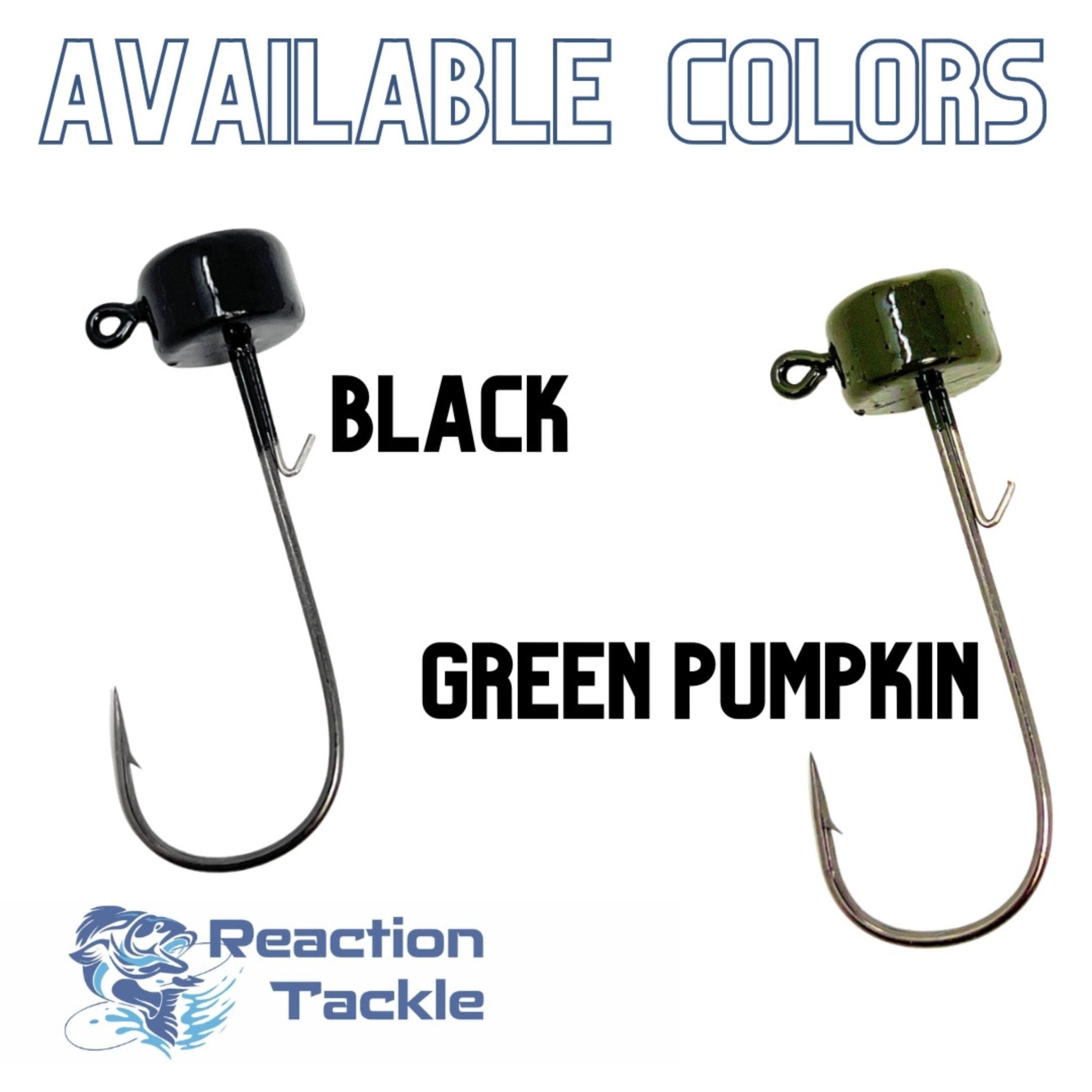Reaction Tackle Lead Ned Rig - Shroom Jigs (25 - Pack) - Get Tight Gear