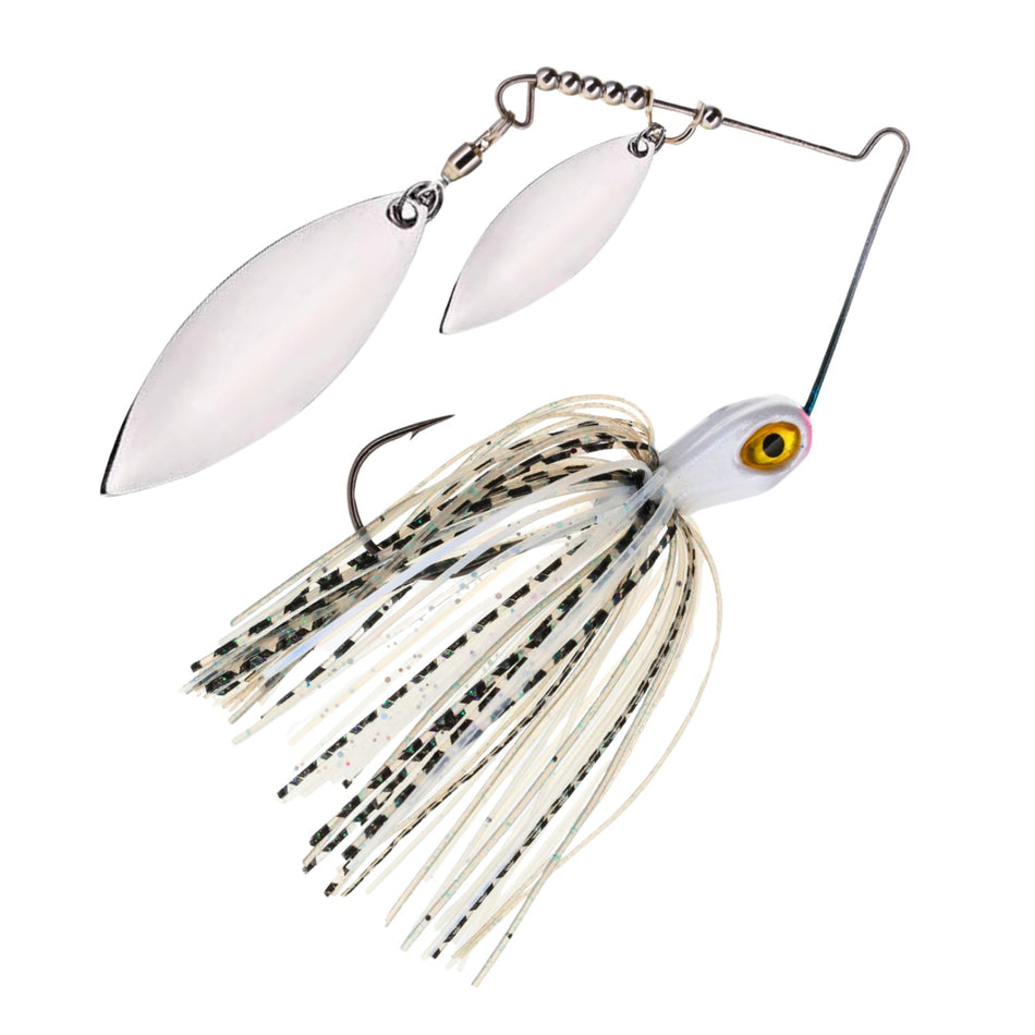 Reaction Tackle Lead Spinnerbait Jigs – 3 - Pack, Double Willow Blade - New - Get Tight Gear