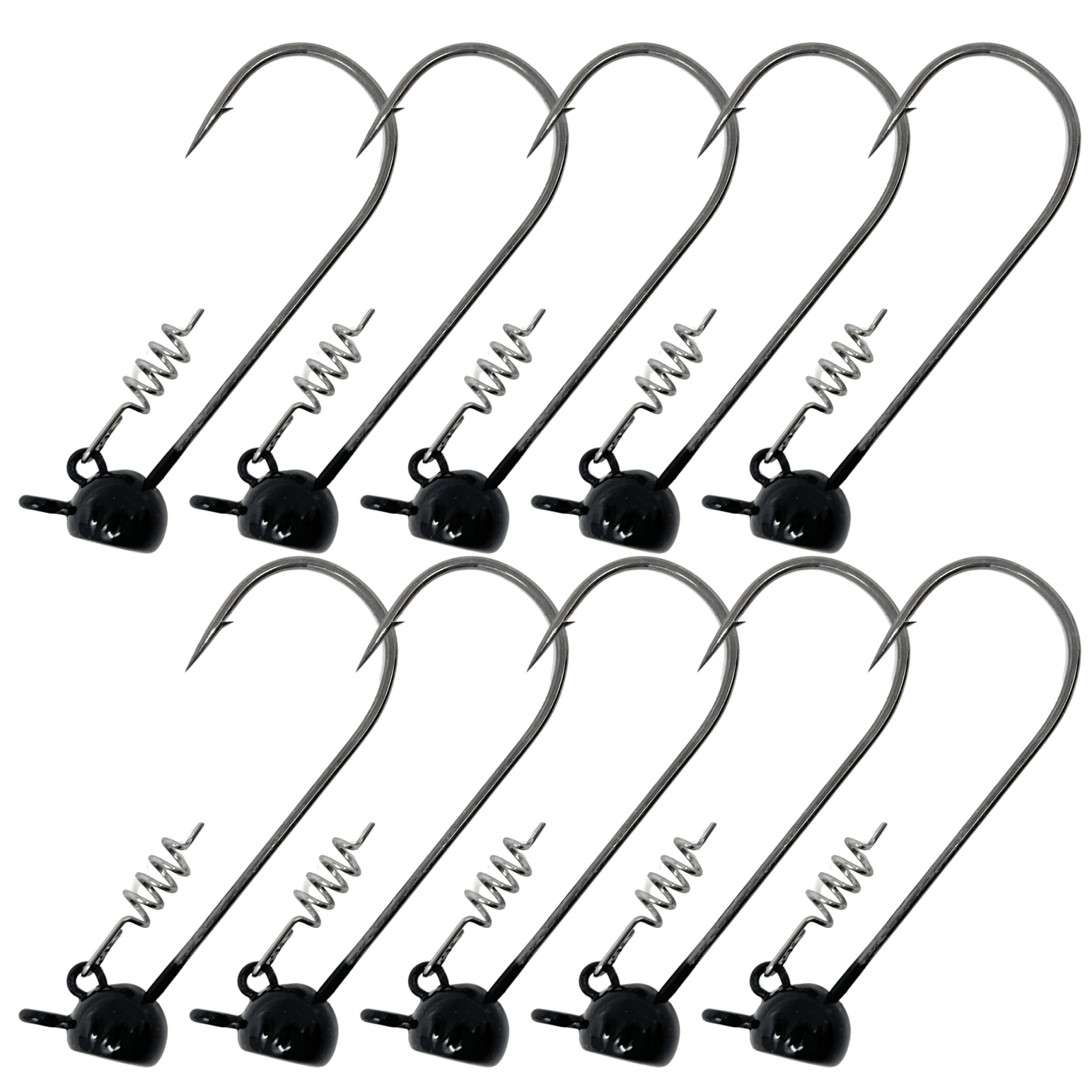 Reaction Tackle Lead Stand - Up Shaky Head Jigs (10 pack) - Get Tight Gear