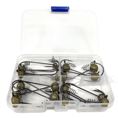 Reaction Tackle Lead Stand - Up Shaky Head Jigs (10 pack) - Get Tight Gear