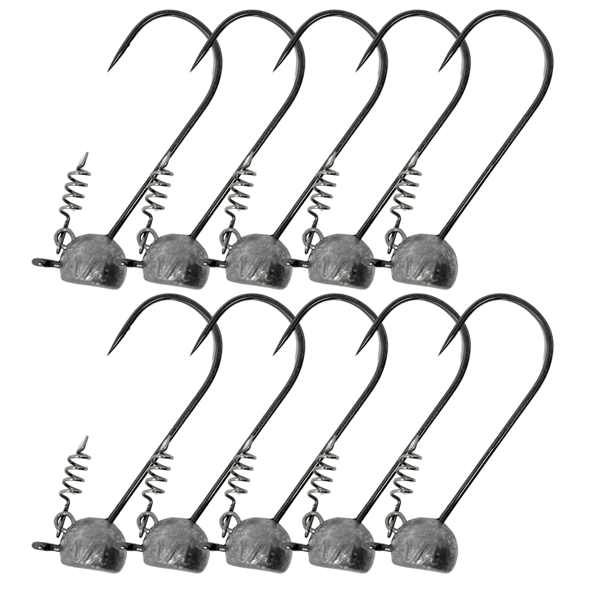 Reaction Tackle Lead Stand - Up Shaky Head Jigs (10 pack) - Get Tight Gear