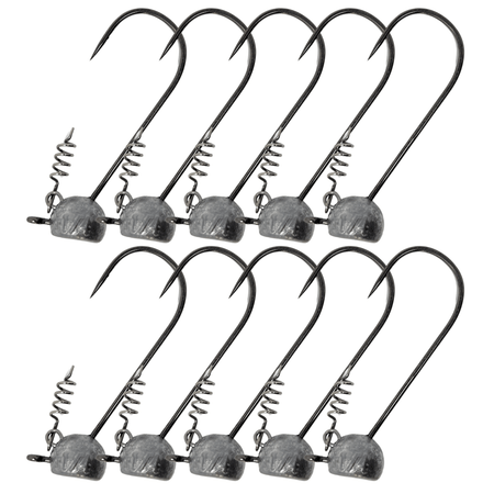 Reaction Tackle Lead Stand - Up Shaky Head Jigs (10 pack) - Get Tight Gear