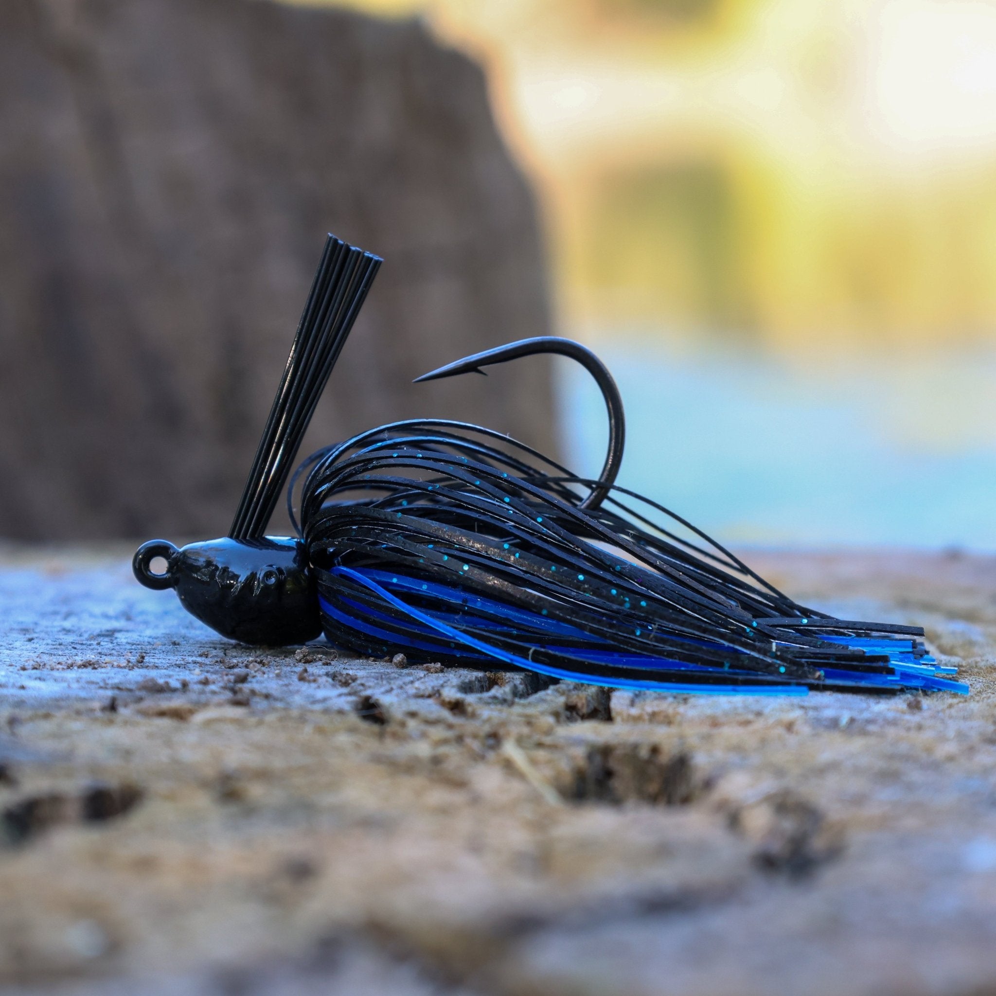 Reaction Tackle Lead Swim Jigs – Premium Weedless Bass Fishing Lures - 3 Pack - New - Get Tight Gear