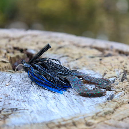 Reaction Tackle Lead Swim Jigs – Premium Weedless Bass Fishing Lures - 3 Pack - New - Get Tight Gear