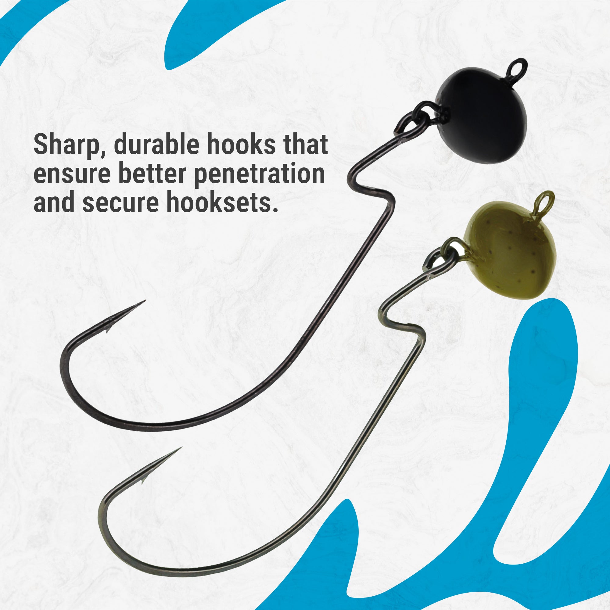 Reaction Tackle Lead Swing Football Jigs - 5 - PACK - New - Get Tight Gear