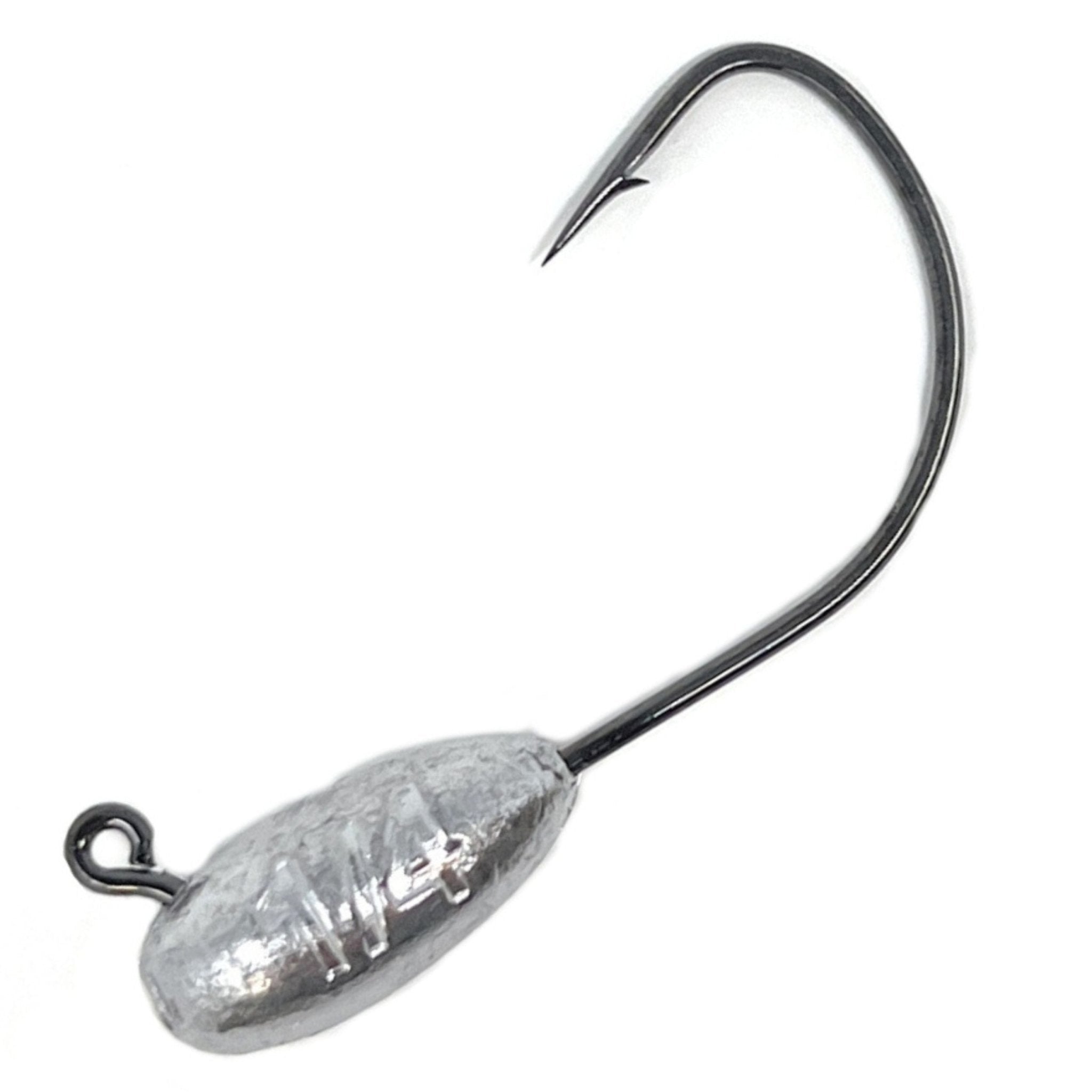 Reaction Tackle Lead Tube Jig Heads - 10 - Pack - Get Tight Gear