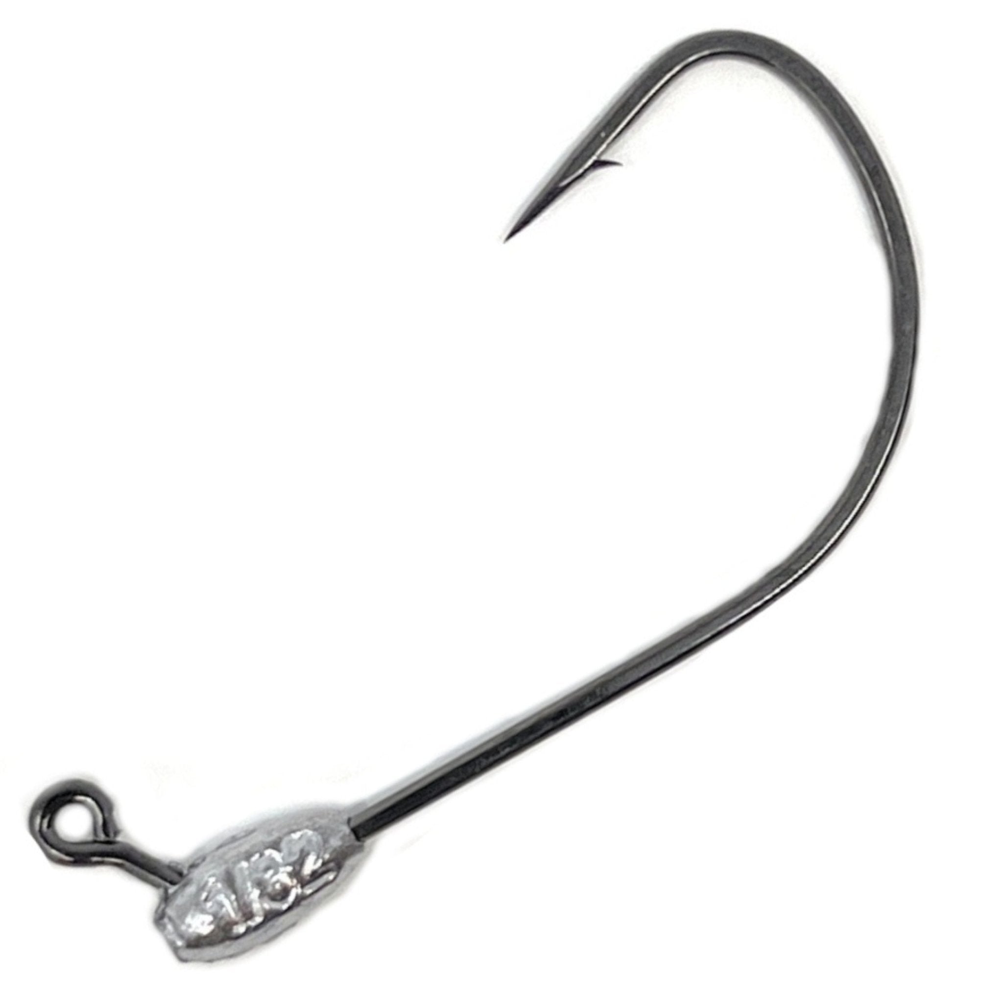 Reaction Tackle Lead Tube Jig Heads - 10 - Pack - Get Tight Gear