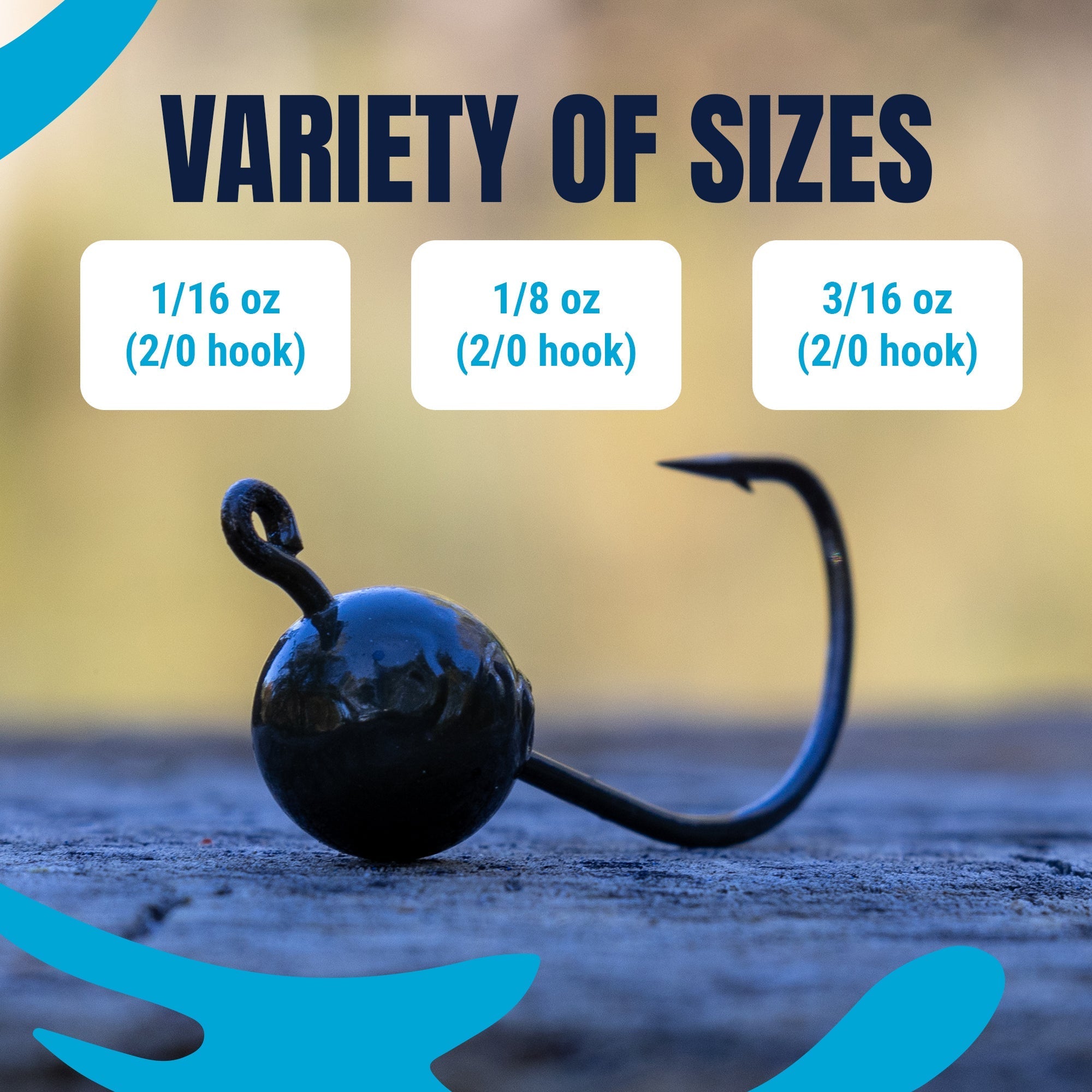Reaction Tackle Lead Wacky Jigs - 10 - PACK - Ultra Sharp - New - Get Tight Gear