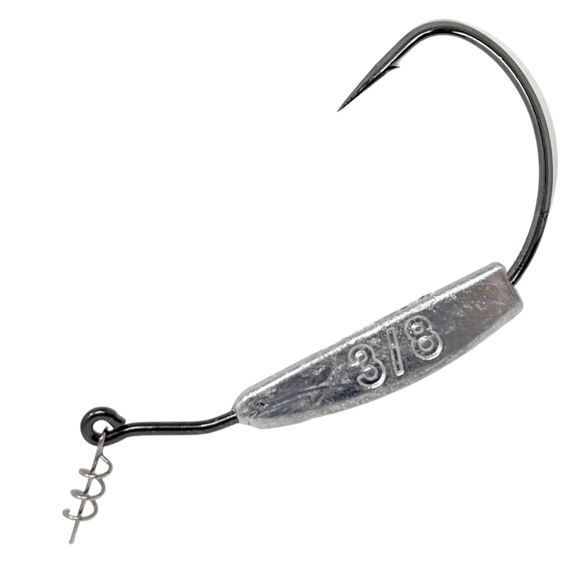 Reaction Tackle Lead Weighted Swimbait Hooks (10 - PACK) - Get Tight Gear