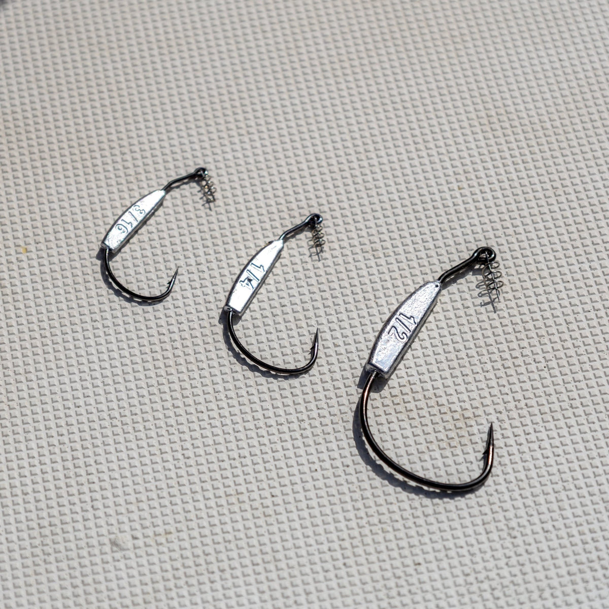 Reaction Tackle Lead Weighted Swimbait Hooks (10 - PACK) - Get Tight Gear