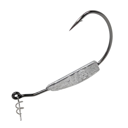 Reaction Tackle Lead Weighted Swimbait Hooks (10 - PACK) - Get Tight Gear