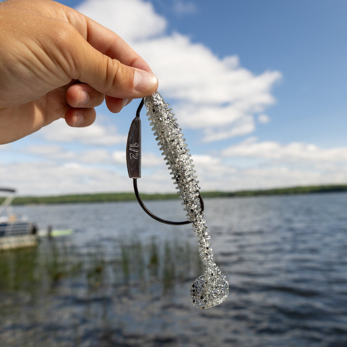 Reaction Tackle Lead Weighted Swimbait Hooks (10 - PACK) - Get Tight Gear