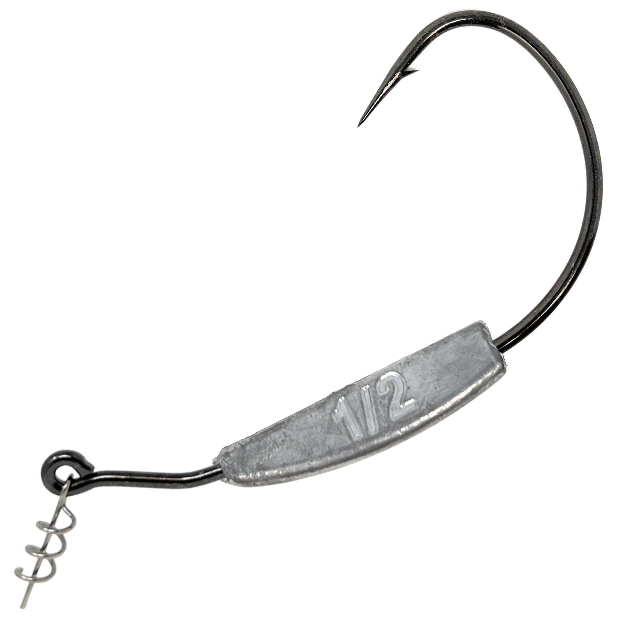 Reaction Tackle Lead Weighted Swimbait Hooks (10 - PACK) - Get Tight Gear