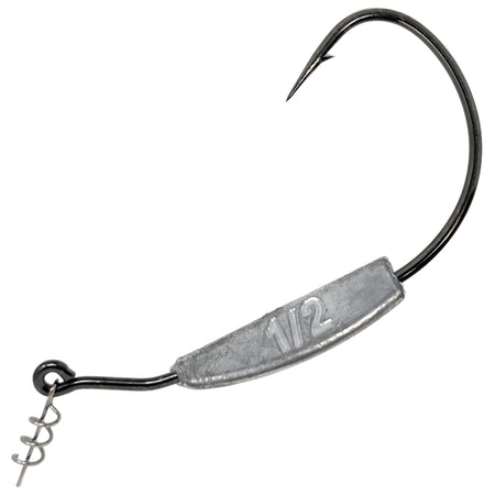 Reaction Tackle Lead Weighted Swimbait Hooks (10 - PACK) - Get Tight Gear