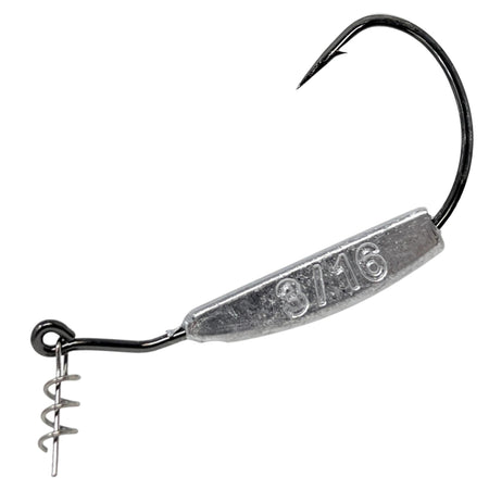 Reaction Tackle Lead Weighted Swimbait Hooks (10 - PACK) - Get Tight Gear