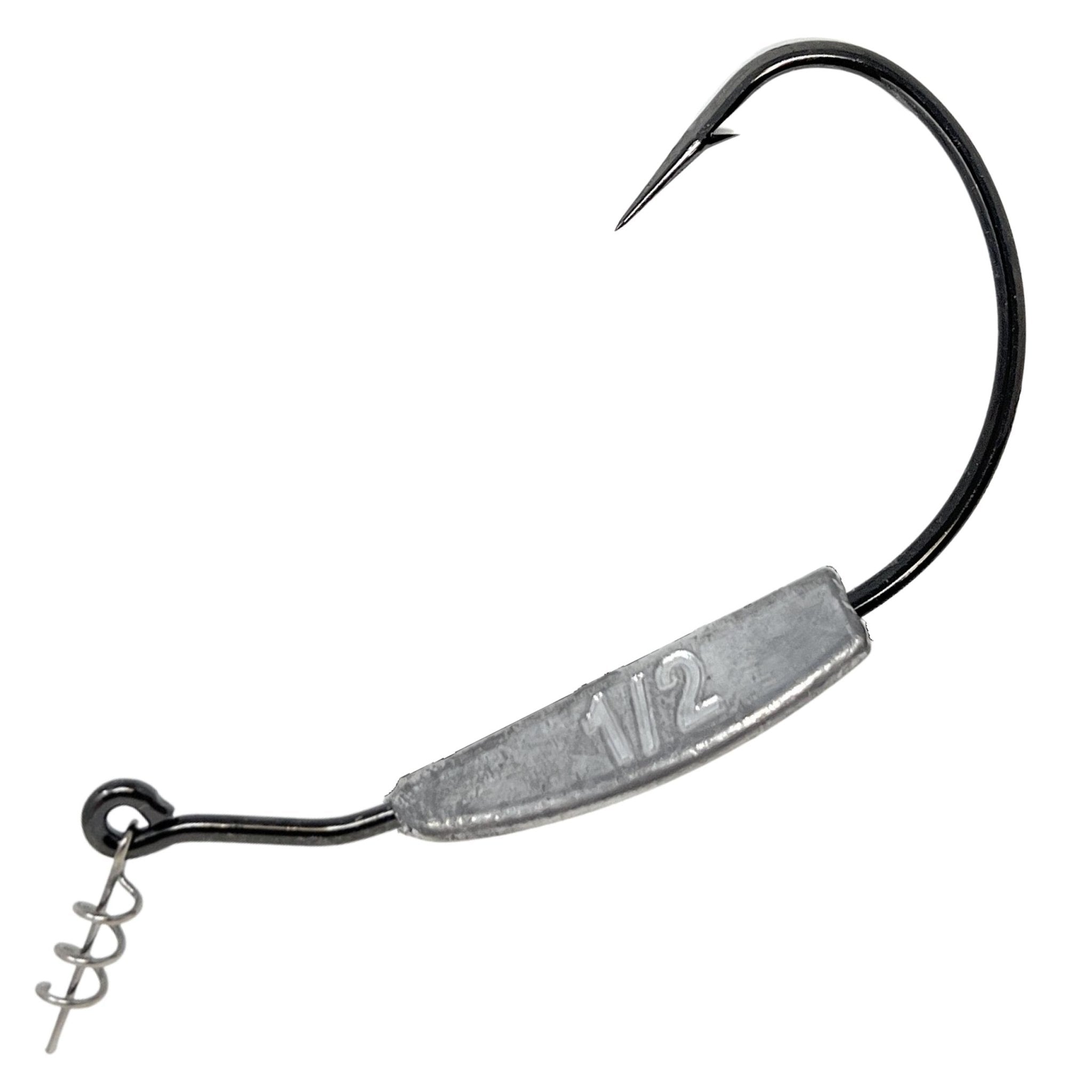 Reaction Tackle Lead Weighted Swimbait Hooks (10 - PACK) - Get Tight Gear
