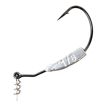 Reaction Tackle Lead Weighted Swimbait Hooks (10 - PACK) - Get Tight Gear