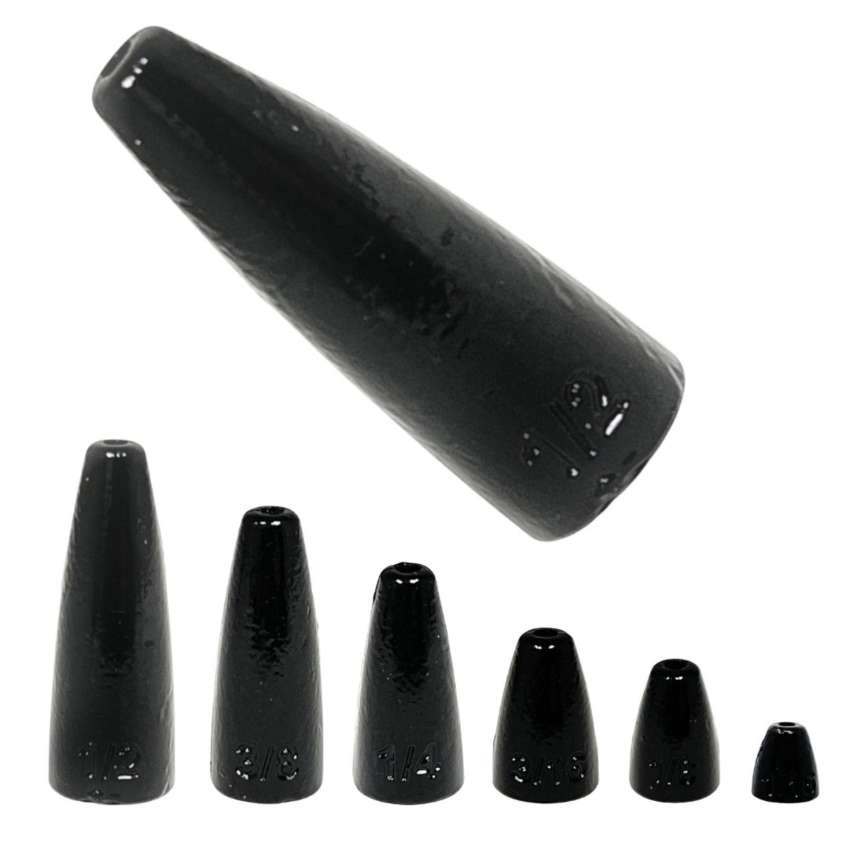 Reaction Tackle Lead Worm Weights (25 pack) - Get Tight Gear