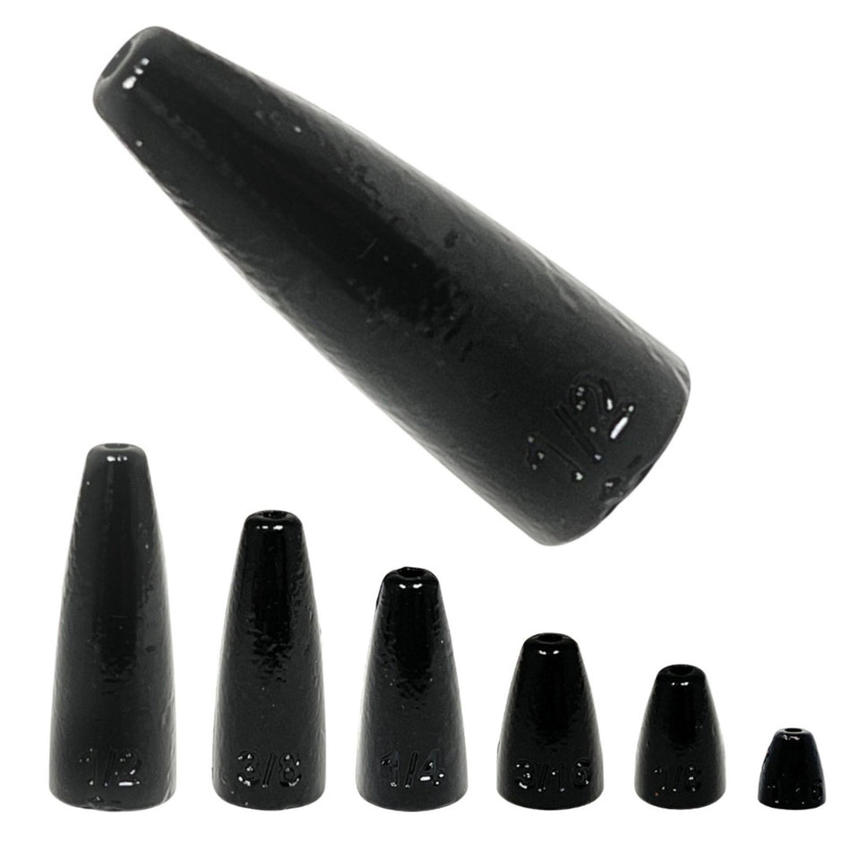 Reaction Tackle Lead Worm Weights (25 pack) - Get Tight Gear