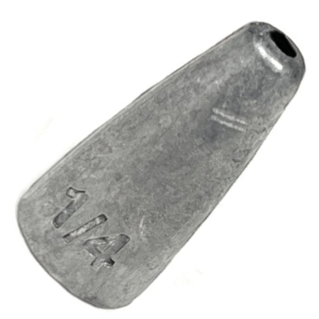Reaction Tackle Lead Worm Weights (25 pack) - Get Tight Gear