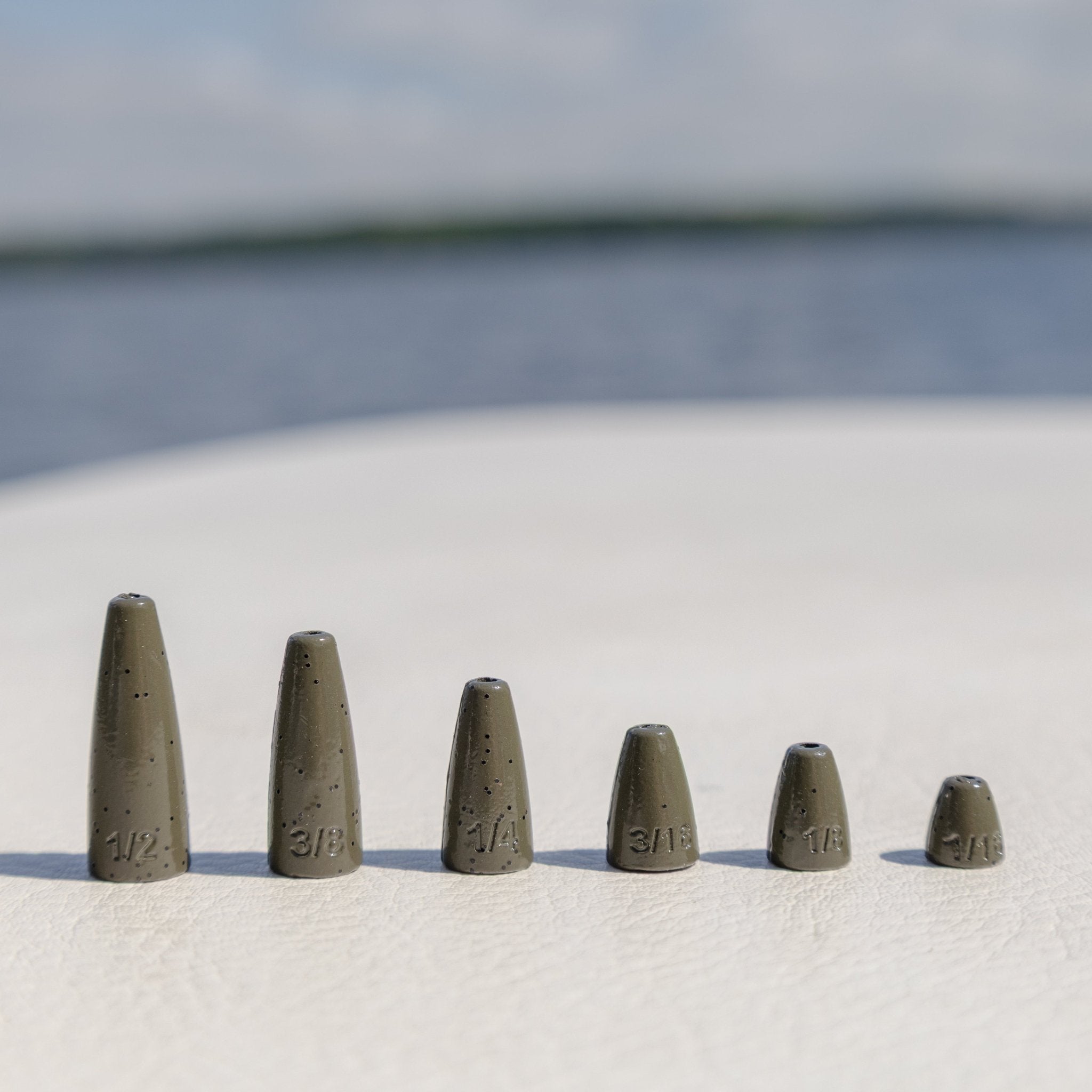 Reaction Tackle Lead Worm Weights (25 pack) - Get Tight Gear