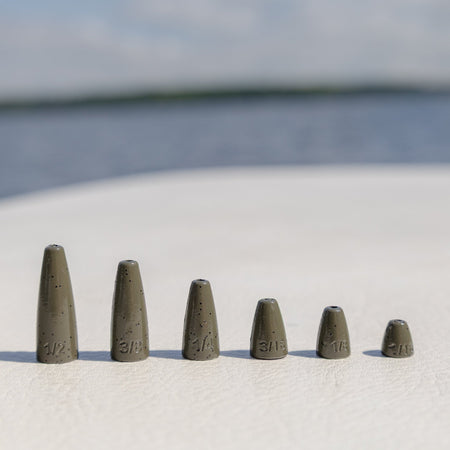 Reaction Tackle Lead Worm Weights (25 pack) - Get Tight Gear