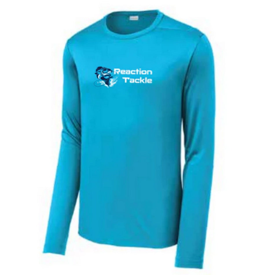 Reaction Tackle Long Sleeve UV Rated Fishing Shirt - Get Tight Gear