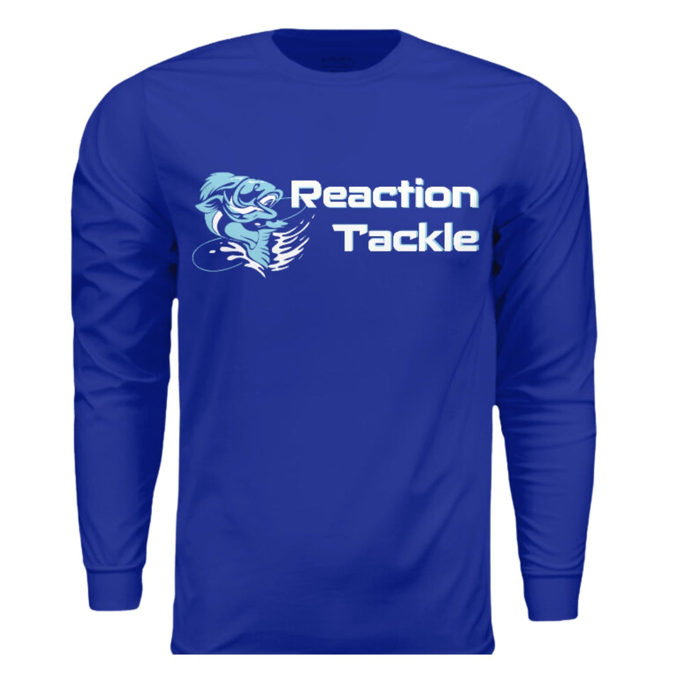 Reaction Tackle Long Sleeve UV Rated Fishing Shirt - Get Tight Gear