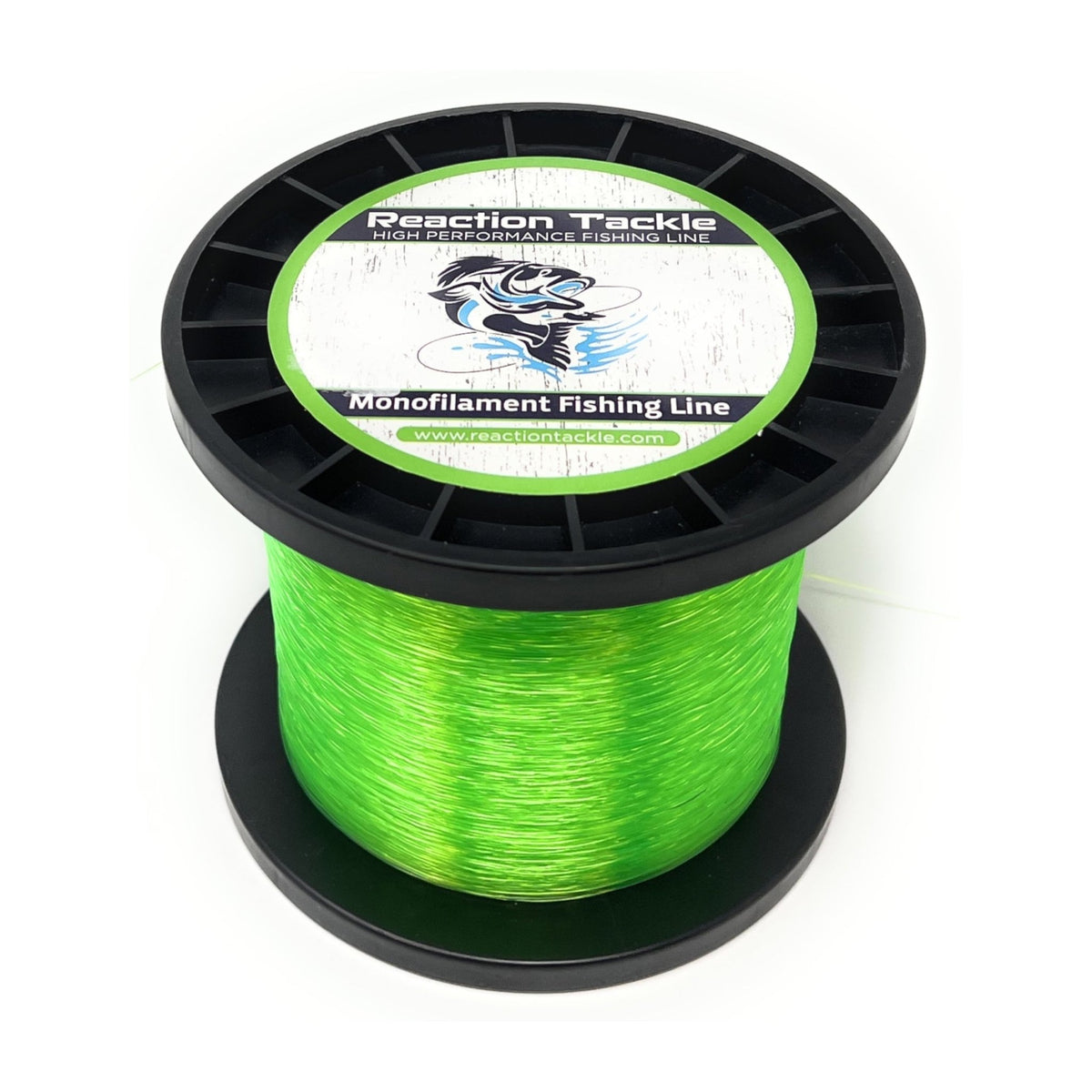Reaction Tackle Nylon Monofilament Fishing Line - 1 Pound Jumbo Spools - Get Tight Gear