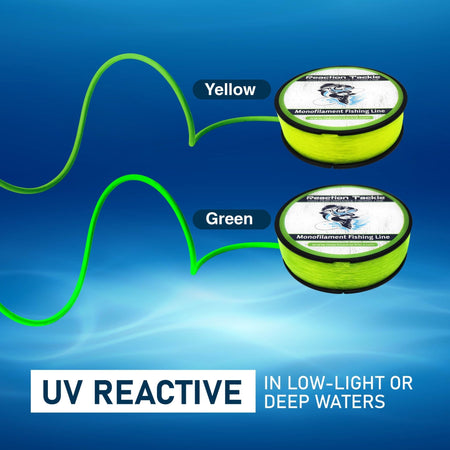 Reaction Tackle Nylon Monofilament Fishing Line - Get Tight Gear