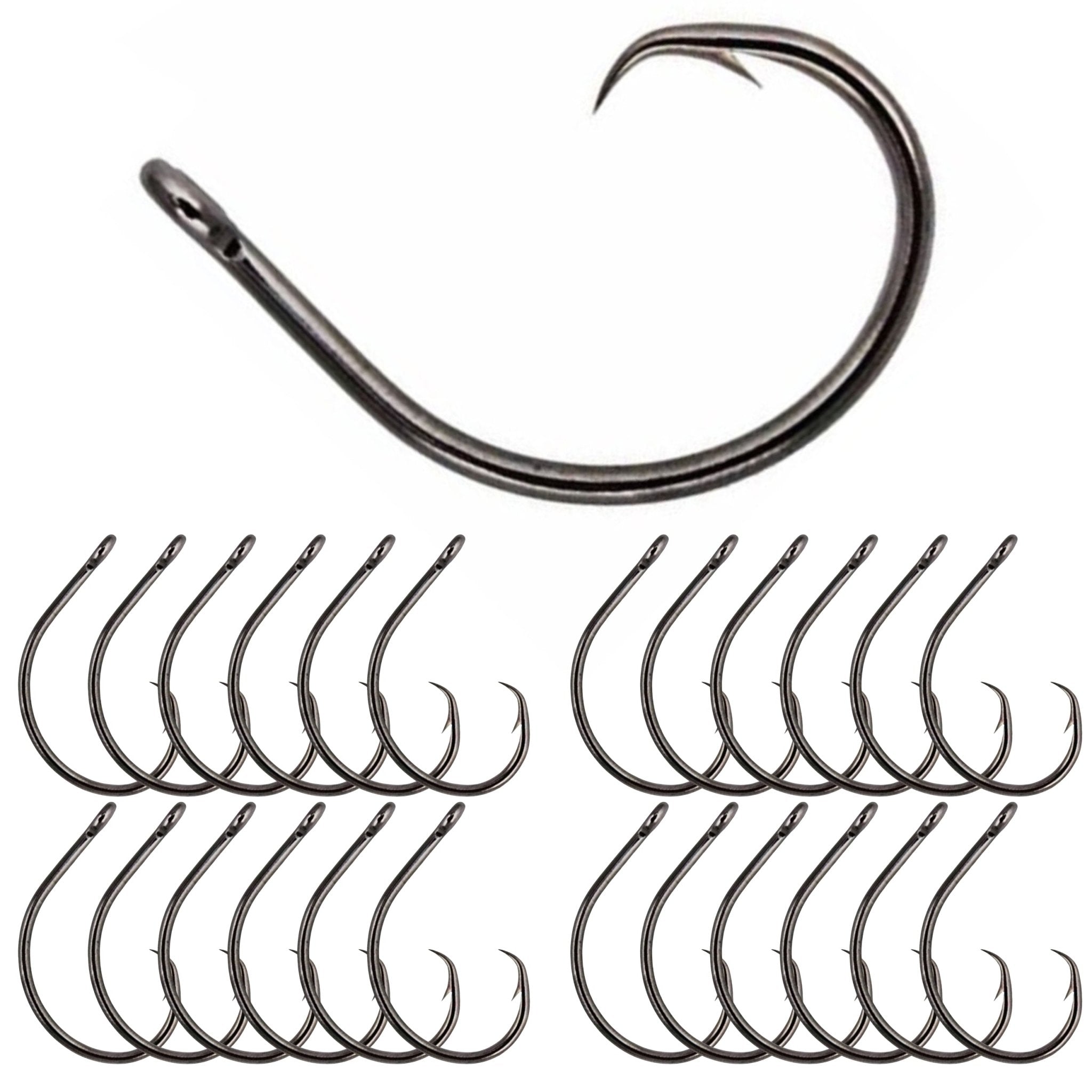 Reaction Tackle Premium Circle Hooks - 25 Pack - Get Tight Gear
